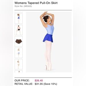 Mariia Tapered Pull-on Skirt